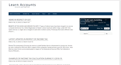 Desktop Screenshot of letslearnaccounting.com